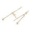 925 Sterling Silver Chain Extenders STER-T008-57G-1