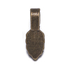 Tibetan Style Pendant Bails LS-MAB3357Y-1