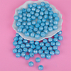 Round Silicone Focal Beads SI-JX0046A-54-1