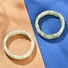 Natural New Jade Beaded Stretch Bracelets for Women Men BJEW-M049-08A-2