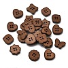 4-Hole Wood Buttons WD-CBA9CDE-01A-1