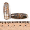 Tibetan Style dZi Beads TDZI-E004-55-3