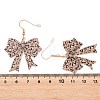 Teachers' Day Acrylic Dangle Earrings EJEW-I325-01G-01-3