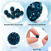 100Pcs Pave Disco Ball Beads RB-PH0001-25E-4