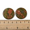 Natural Unakite Pendants G-B071-01F-3