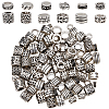 120Pcs 12 Styles Tibetan Style Zinc Alloy Beads FIND-SP0005-87-1