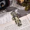 1Pc Alloy Hand Shaped Bookmark Clip AJEW-CP0010-81-3