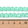 Baking Paint Glass Beads Strands DGLA-N015-8mm-07-4