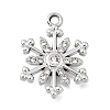 UV Plating Alloy Crystal Rhinestone Pendants RB-CBAD37D-19P-1