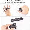 4Pcs 4 Style Silicone Basketball Shot Corrector AJEW-FH0002-01-3