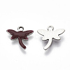 201 Stainless Steel Enamel Charms STAS-N088-19-4