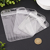  100Pcs 4 Styles Transparent Plastic Zip Lock Bags OPP-TA0001-03-5