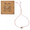 Flower Resin Beaded Slider Bracelets for Women SL9741-13-1