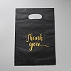 Thank You PE Plastic Gift Tote Bags ABAG-WH0038-78C-03-1
