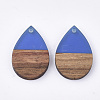 Resin & Walnut Wood Pendants RESI-T035-08B-2