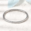 304 Stainless Steel & Cubic Zirconia Hinged Bangles BJEW-H644-07P-1