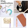 6Pcs 6 Colors Opaque Acrylic Cable Chain Wristlet Straps HJEW-CA0001-33-6