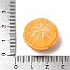 Fruit Theme Opaque Resin Cabochons RESI-C079-02E-3