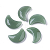 Moon Shape Natural Green Aventurine Healing Crystal Pocket Palm Stones G-T132-001C-1