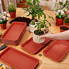 Plastic Planters Tray AJEW-WH0643-057-3
