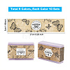 90Pcs 9 Styles Insect Pattern Soap Paper Tag DIY-WH0399-69-029-4