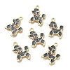 Alloy Enamel Pendants ENAM-WH0071-02B-4