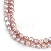 Natural Cultured Freshwater Pearl Beads Strands PEAR-P064-19G-12B-4