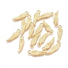 Tibetan Style Alloy Wing Charms TIBEP-3344-G-NR-1
