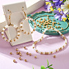 50Pcs 5 Styles Brass Spacer Beads KK-TA0009-12-7