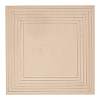 Poplar Wood Sheets & Rings DIY-WH0530-12-1