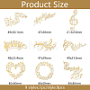 Nickel Decoration Stickers DIY-WH0450-138-2