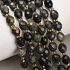 Natural Green Wood Lace Stone/Wooden Jasper Beads Strands GG-CBA4A3B-A03-1