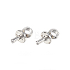 Tarnish Resistant 304 Stainless Steel Peg Bails Pendants X-STAS-D448-086P-1