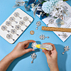 16Pcs Alloy Rhinestone Cabochons FIND-FG0005-55B-3