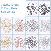 Unicraftale 300Pcs 10 Styles 304 Stainless Steel Jump Rings STAS-UN0038-44-5