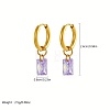 304 Stainless Steel Hoop Earrings AY4063-3-4