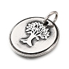 304 Stainless Steel Pendants STAS-H263-15AS-2