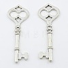 Tibetan Style Alloy Big Pendants TIBEP-14692-AS-FF-1