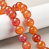 Natural Dragon Veins Agate Beads Strands G-A261-A01-14mm-1