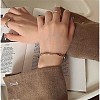 Twisted Alloy Cuff Bangles for Woman WGB7D3A-01-5