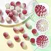 40Pcs Imitation Pearl Acrylic Beads OACR-FS0002-89A-09-3
