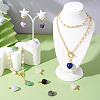 Fashewelry 20Pcs 10 Styles Natural Mixed Gemstone Pendants G-FW0001-39-20