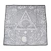 Polyester Peach Skin Tarot Tablecloth for Divination AJEW-D061-01C-2