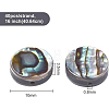Natural Abalone Shell/Paua Shell Beads Strands SSHEL-BC0001-11-2