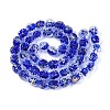 Handmade Foil Glass Beads FOIL-N029-10B-2