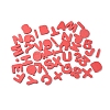 EVA Foam Alphabet and Numbers Fridge Magnetic Sticker AJEW-D0403-04D-1