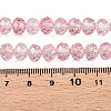 Transparent Glass Beads Strands GLAA-T023-4mm-A08-4