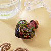 Handmade Lampwork Perfume Bottle Pendants LAMP-TADJ0001-06A-5
