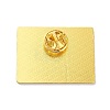 Golden Alloy Brooches JEWB-K020-01E-G-2