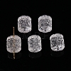 Natural Quartz Crystal Carved Beads PW-WG41041-01-1